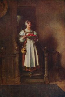 A Maid of the Hostel c1800. Artist: William John Wainwright