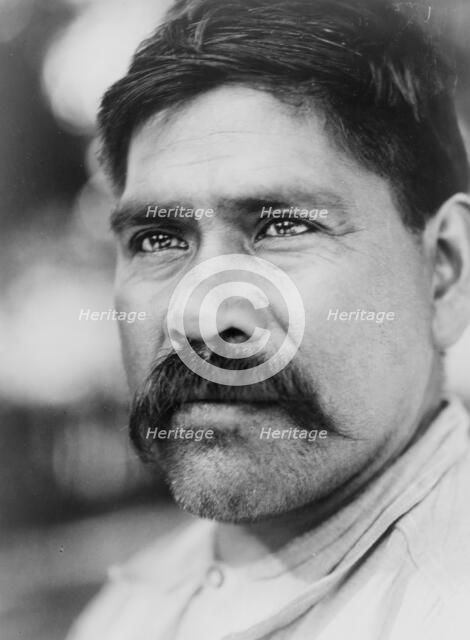 A Maidu man, c1924. Creator: Edward Sheriff Curtis.