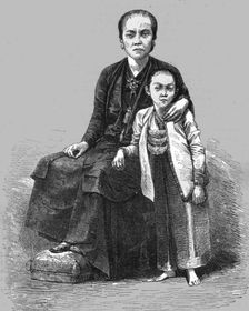 A Malay Princess; A Visit to Borneo 1875. Creator: A.M. Cameron