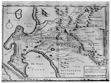 A map of the Cape of Good Hope in the time of the van der Stels, South Africa, 18th century (1931)