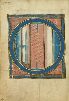 A Map of the World; De Natura Avium; De Pastoribus et Ovibus, 1277 or after. Creator: Unknown