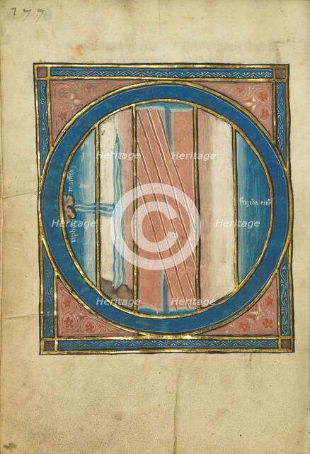 A Map of the World; De Natura Avium; De Pastoribus et Ovibus, 1277 or after. Creator: Unknown.
