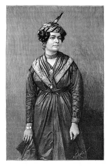 A Martinique creole woman, c1890. Artist: Henri Thiriat