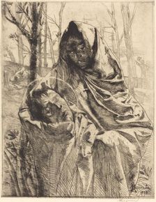 A Martyr, 1883. Creator: Paul Albert Besnard
