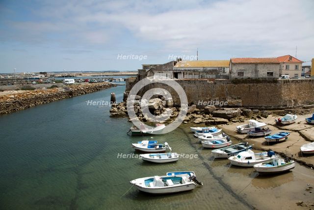 A marina in Peniche, Portugal, 2009. Creator: Samuel Magal.