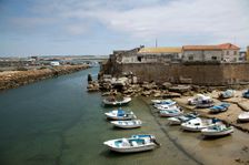A marina in Peniche, Portugal, 2009. Creator: Samuel Magal