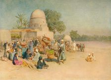A Market on the Edge of the Desert c1905, (1912). Artist: Walter Frederick Roofe Tyndale