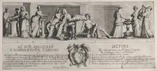 A Marriage Ceremony, after an antique painting in the possession of the Aldobrandini, 1..., 1610-39. Creator: Bernardino Capitelli