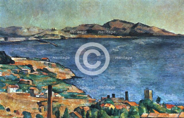'A Marseille', 1883-1885. Artist: Paul Cezanne
