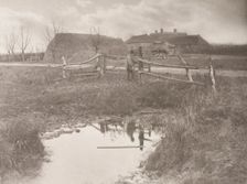 A Marsh Farm, 1886. Creator: Peter Henry Emerson