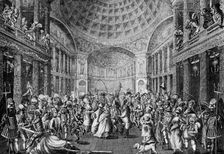 A Masquerade Scene at the Pantheon 1773. Artist: Charles White