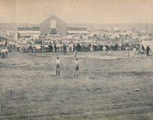 A Mass Meeting at Bulawayo c1900. Creator: Unknown