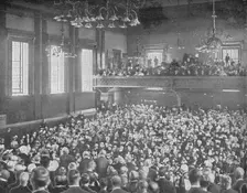 A May meeting, Exeter Hall, London, c1903 (1903)