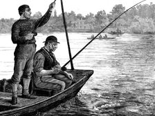 A member of a Thames angling club, 1873. Creator: William Biscombe Gardner