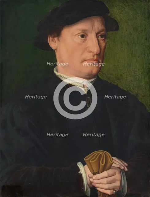 A Member of the de Hondecoeter Family [obverse], 1543. Creator: Antwerp 16th Century.