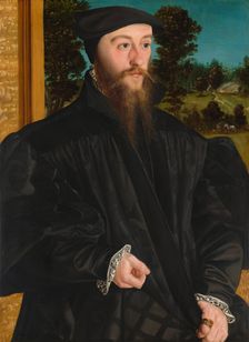 A Member of the Fröschl Family, c. 1539/1540. Creator: Hans Mielich