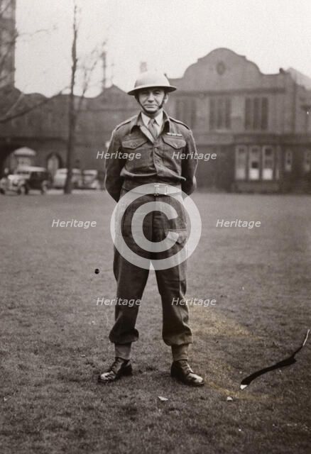 A member of the war time Home Guard, York, Yorkshire, 1961. Artist: Unknown