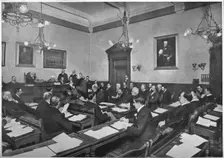A meeting of Hammersmith Borough Council, c1903 (1903)