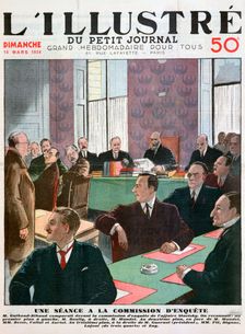 A meeting of the board of enquiry, 1934