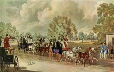 A Meeting of the Four-In-Hand Club, Hyde Park, London c1838, (1947). Creator: John Harris the Younger