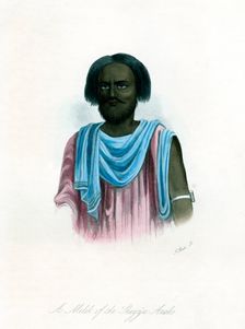 A Melik of the Shegyia Arabs c1840.Artist: J Bull