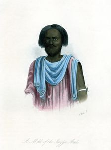 A Melik of the Shegyia Arabs c1840.Artist: J Bull