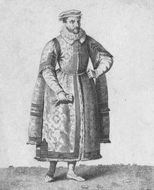 A Merchant - Dress of Eminent Citizens in 1640 1807. Artist: Warren