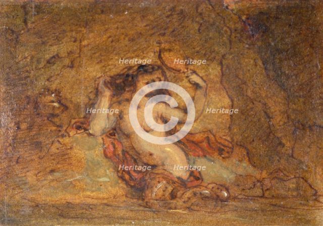 'A Mermaid', c1772-1845. Artist: Robert Smirke