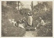 A Merry Tale, 1882, printed January 1890. Creator: Henry Peach Robinson