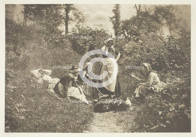 A Merry Tale, 1882, printed January 1890. Creator: Henry Peach Robinson.