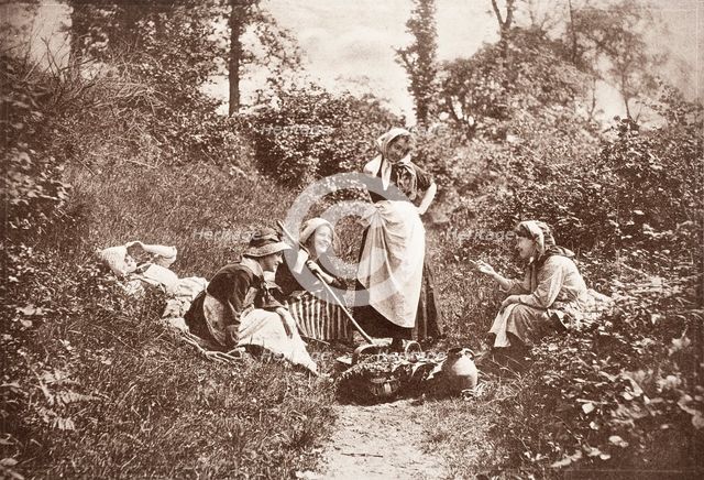 A Merry Tale, Printed 1889-1891. Creator: Henry Peach Robinson.