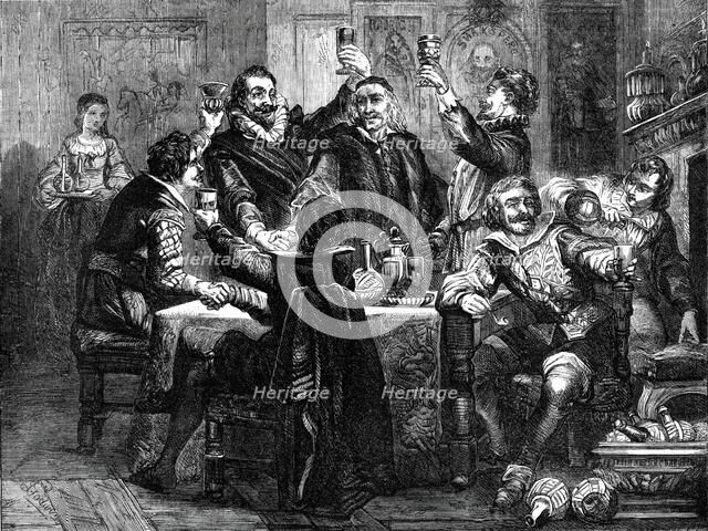 "A Merry Christmas!", 1860. Creator: Godwin.