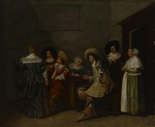 A merry company, 1632. Creator: Dirck Hals