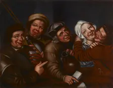 A merry company. Creator: Jan Massys