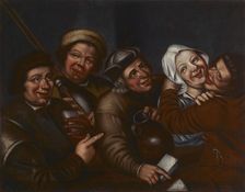 A merry company. Creator: Jan Massys