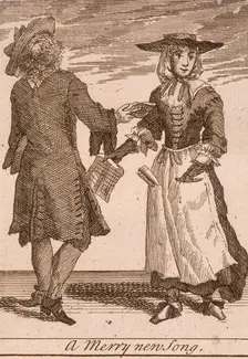 A Merry new Song Cries of London, (c1688?). Artist: Anon