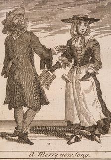 A Merry new Song Cries of London, (c1688?). Artist: Anon