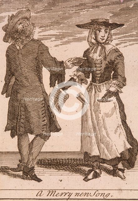 'A Merry new Song', Cries of London, (c1688?). Artist: Anon
