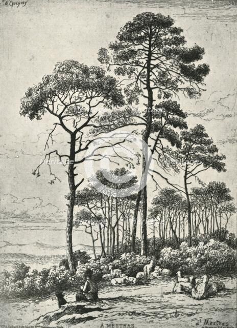 'À Mestras', 1906. Creator: Armand Queyroy.