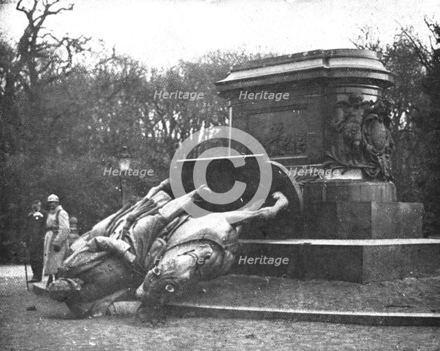 'A Metz; L'empereur Guillaume 1er', 1918. Creator: Unknown.