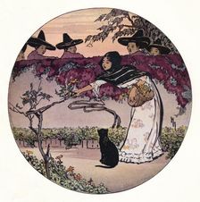 A Mexican Coquette 1912. Artist: Helen Hyde