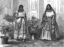 A Mexican Courtyard (Patio); A Zigzag Journey through Mexico 1875. Creator: Unknown
