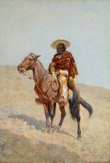 A Mexican Vaquero, 1890. Creator: Frederic Remington