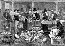 A Michaelmas Goose Fair, 1873. Creator: Joseph Swain