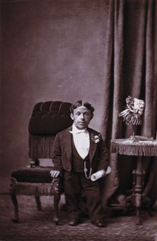 A midget, General Mite, 19th century, c1890. Creator: Unknown