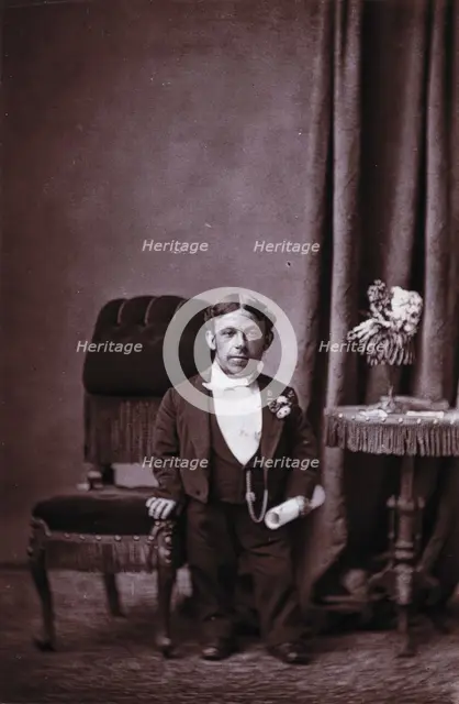 A midget, General Mite, 19th century, c1890. Creator: Unknown.