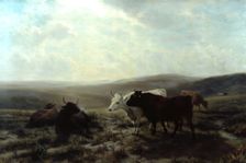 A Midsummer Night, 1879. Creator: Henry William Banks Davis