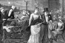 A Midsummer Night on the Terrace of the House of Commons, 1881. Creator: Joseph Swain