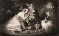 A Midsummer Night's Dream (Shakespeare, Act 4, Scene 1), November , 1857. Creator: Samuel Cousins