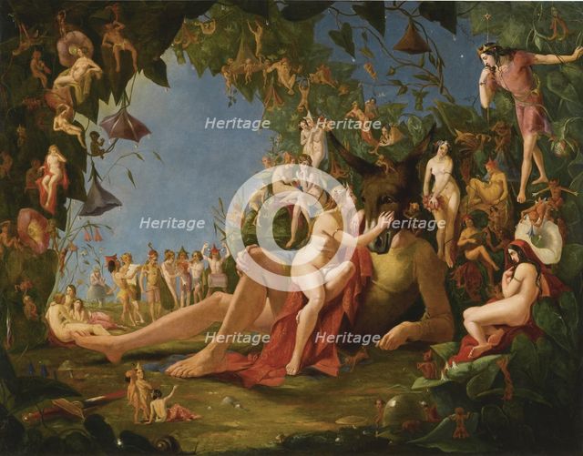 A Midsummer Night's Dream, c. 1846. Artist: Montaigne, William John (c. 1820-1902)